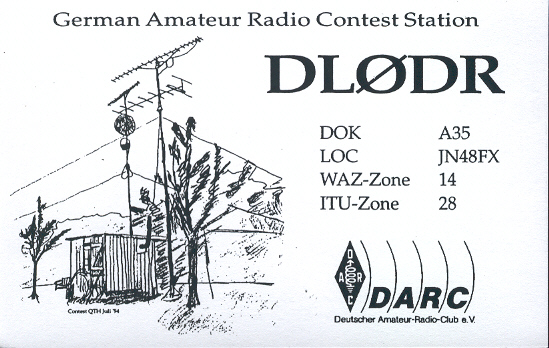 DL0DR Contest Station