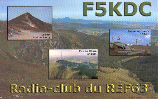 F5KDC Radio Club Clermont-Ferrand